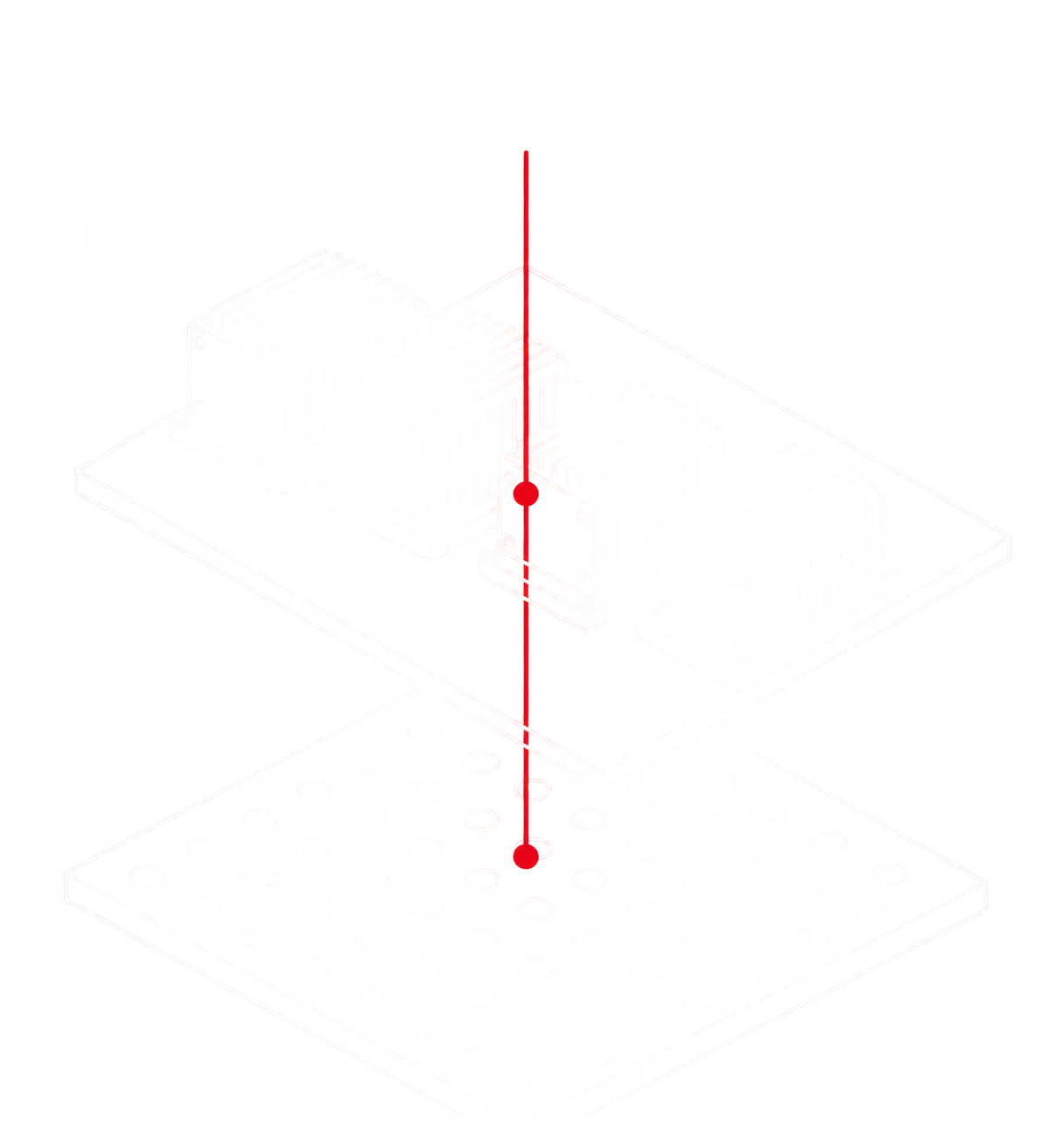 Two layers on one axis: OpenClaw, the agent runtime, below OpenClaw Enterprise, the control plane.